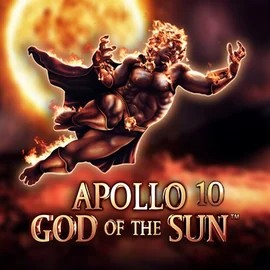Slots logo of Apollo God of the Sun from Novomatic at Sol Casino