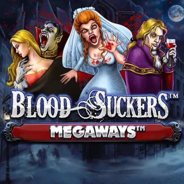 Blood Suckers Megaways online game logo by Red Tiger Gaming on solcasinos-es.com