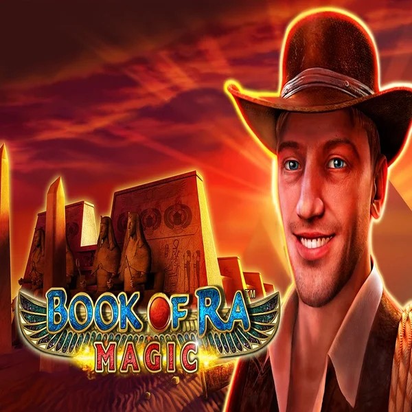 Book of Ra Magic logo by Greentube Sol Casino