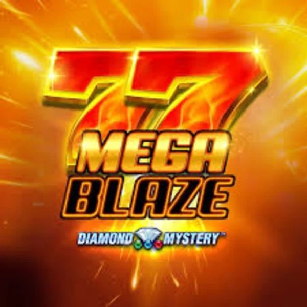 Diamond Mystery Mega Blaze slot logo by Greentube at Sol Casino