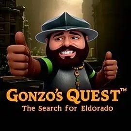Gonzo's Quest logo by NetEnt at Sol CasinoGonzo's Quest