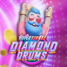 Official Slots logo: Hyper Strike Diamond Drums by Gameburger Studios at Sol Casino