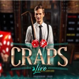 Live Craps slot visual from Evolution available on solcasinos-es.com
