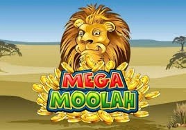 Mega Moolah slot logo by Games Global Sol Casino