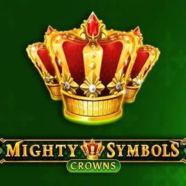 Mighty Symbols Crowns slot icon by Wazdan, available at Sol Casino