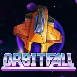 Orbitfall slot logo by ELK Studios at Sol Casino