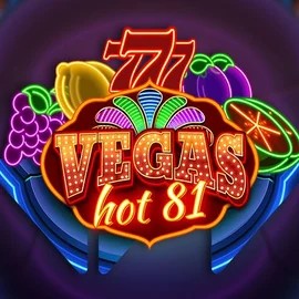 Vegas Hot 81 online game logo by Wazdan on solcasinos-es.com